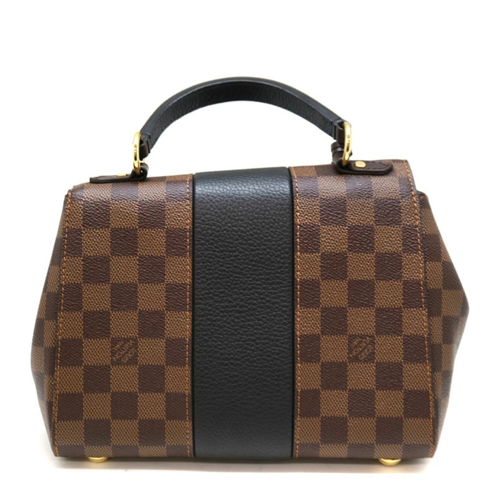 Louis Vuitton Handbag Street Brown Noir Bag Canvas Bond Black Brown Ebene